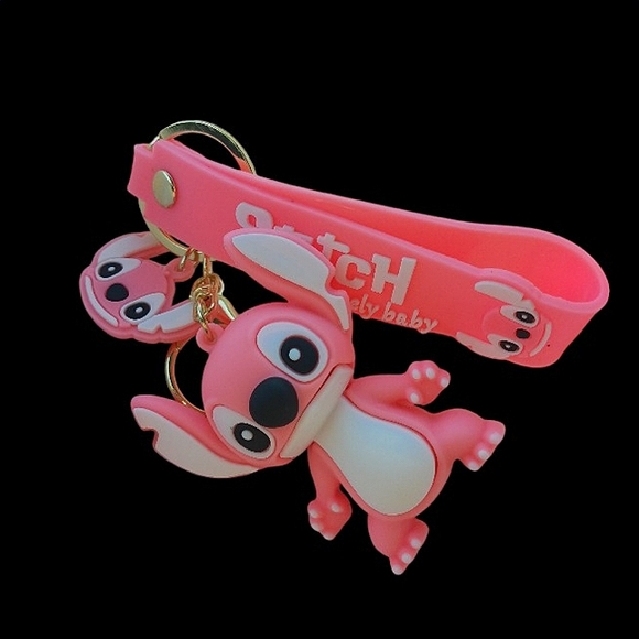 Pink Stitch Keychain - Picture 2 of 7
